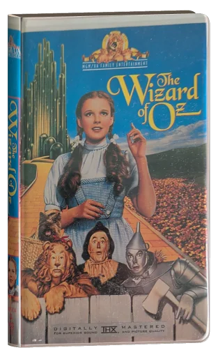 The Wizard of Oz VHS, MGM/UA Home Video