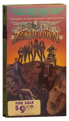 Chopper Chicks in Zombietown VHS, New Line Home Video