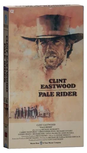 Pale Rider VHS, Warner Home Video