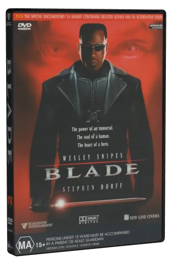 Blade DVD, Roadshow Entertainment