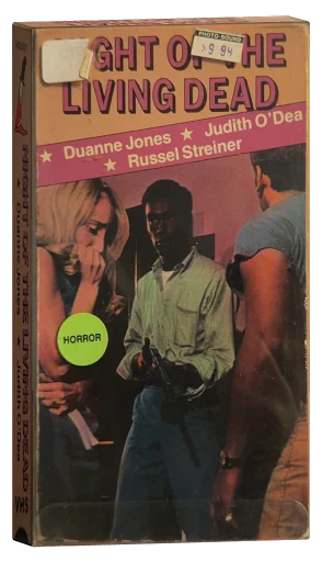 Night of the Living Dead VHS, Video Treasures