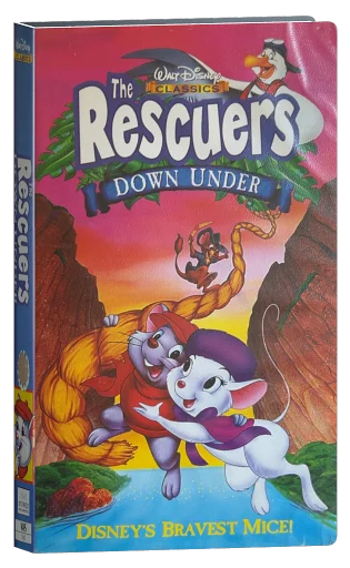 The Rescuers Down Under VHS, Nu Metro