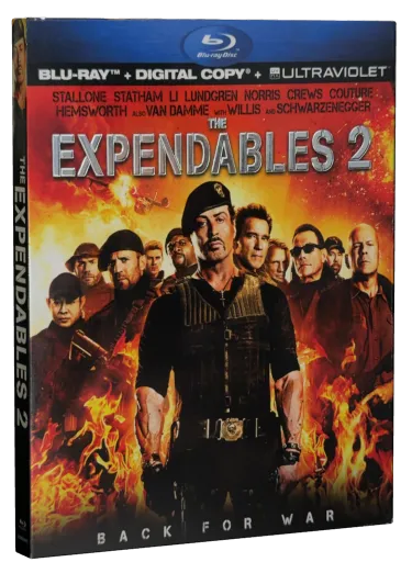 The Expendables 2 Blu-ray, Lionsgate