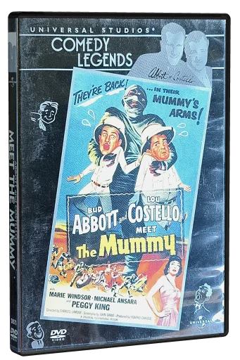 Abbott and Costello Meet the Mummy DVD, Universal Studios Home Video