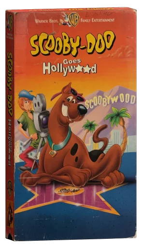 Scooby Goes Hollywood VHS, Warner Home Video
