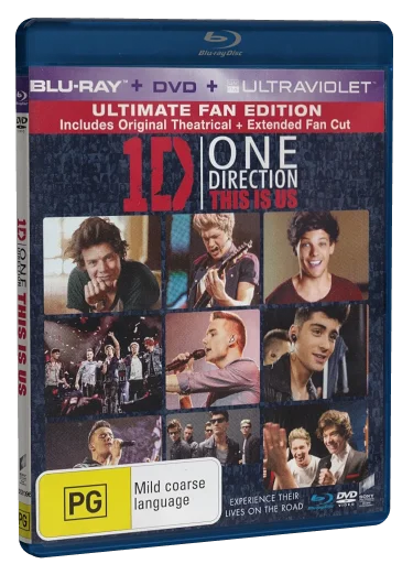One Direction: This Is Us Blu-ray, Sony Pictures Home Entertainment