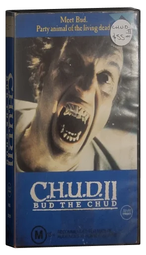 C.H.U.D. II: Bud the Chud VHS, Vestron Video