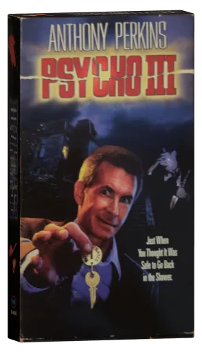 Psycho III VHS, GoodTimes Home Video