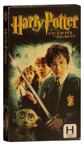 Harry Potter and the Chamber of Secrets VHS, Warner Bros. Pictures