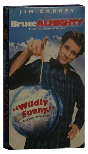 Bruce Almighty VHS, Universal Studios