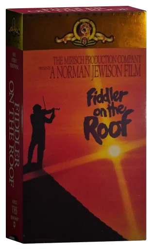 Fiddler on the Roof VHS, MGM/UA Home Video