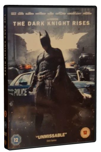 The Dark Knight Rises DVD, Warner Bros.
