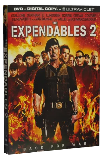 The Expendables 2 DVD, Lionsgate