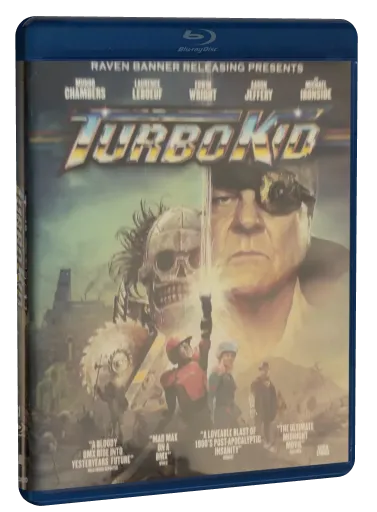Turbo Kid Blu-ray, Raven Banner