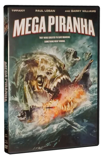 Mega Piranha DVD cover