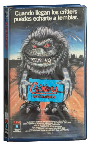 Critters VHS, RCA/Columbia Pictures International Video