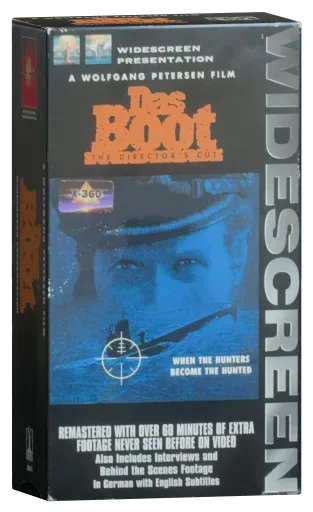 Das Boot VHS, Columbia TriStar Home Video