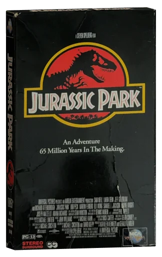Jurassic Park VHS, MCA Universal Home Video