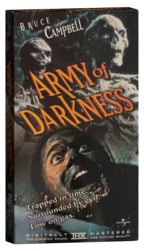Army of Darkness VHS cover