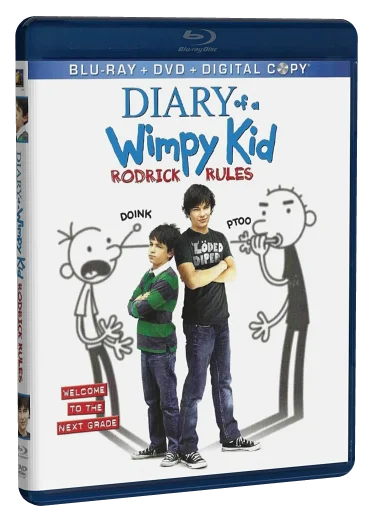 Diary of a Wimpy Kid: Rodrick Rules Blu-ray, 20th Century Fox Home Entertainment