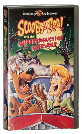 Scooby-Doo! and the Reluctant Werewolf VHS cover