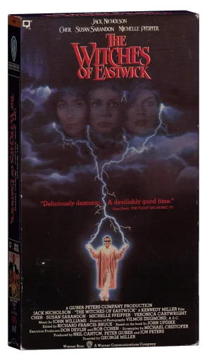 The Witches of Eastwick VHS, Warner Home Video
