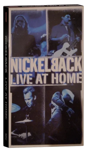 Nickelback - Live at Home VHS, Roadrunner Records