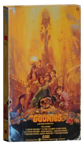 The Goonies VHS, Warner Home Video