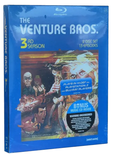 The Venture Bros. Blu-ray, Warner Home Video