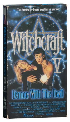 Witchcraft V: Dance with the Devil VHS, Academy Entertainment