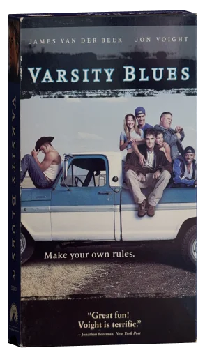 Varsity Blues VHS, Paramount Home Video