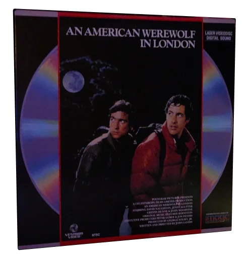 An American Werewolf in London Laserdisc, Vestron Video