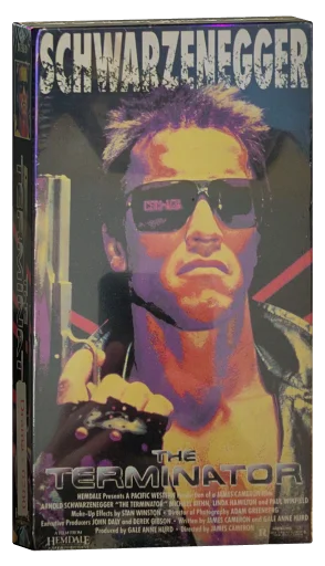 The Terminator VHS, Hemdale Home Video, Inc.