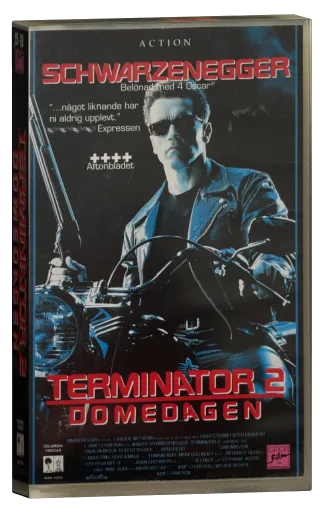 Terminator 2: Judgment Day VHS, Egmont Film