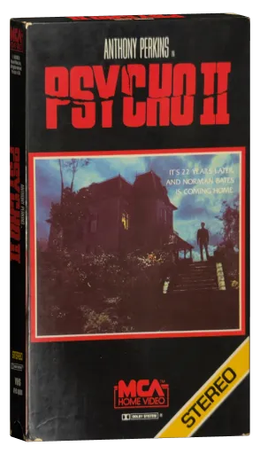 Psycho II VHS, MCA Home Video