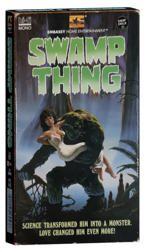 Swamp Thing VHS, Embassy Home Entertainment