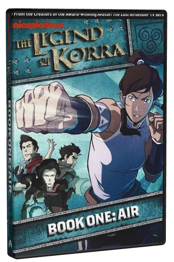 The Legend of Korra DVD, Paramount