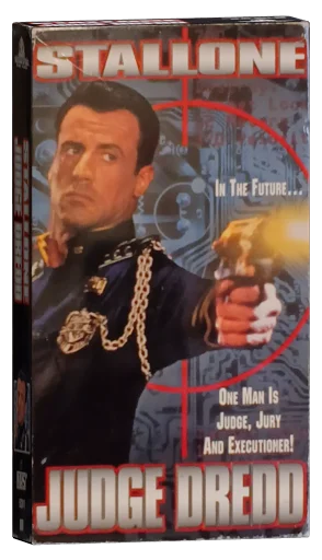 Judge Dredd VHS, Hollywood Pictures Home Video