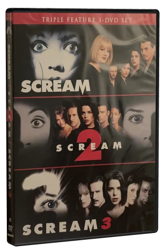 Scream 1, 2, & 3 DVD, Miramax