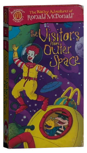 The Wacky Adventures of Ronald McDonald VHS, McDonald's