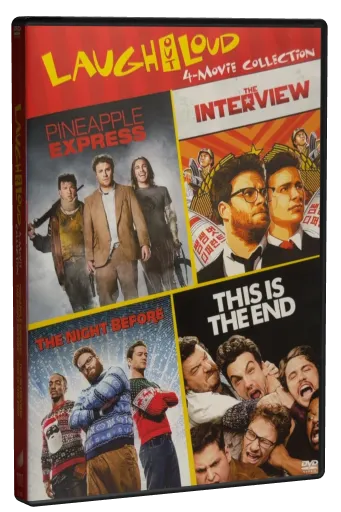 Laugh Out Loud 4-Movie Collection DVD cover