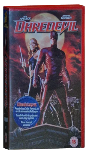 Daredevil VHS, 20th Century Fox Home Entertainment