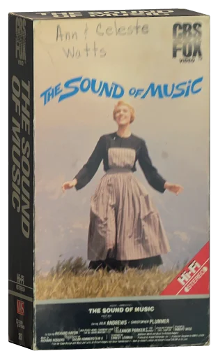 The Sound of Music VHS, CBS/FOX Video