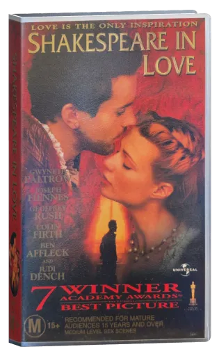 Shakespeare in Love VHS, Universal