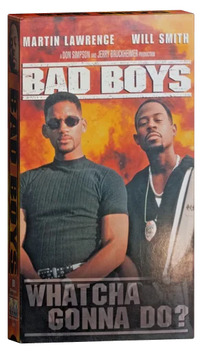 Bad Boys VHS, Columbia Pictures Home Video