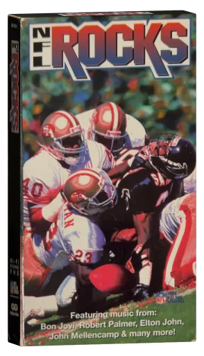 NFL Rocks VHS cover