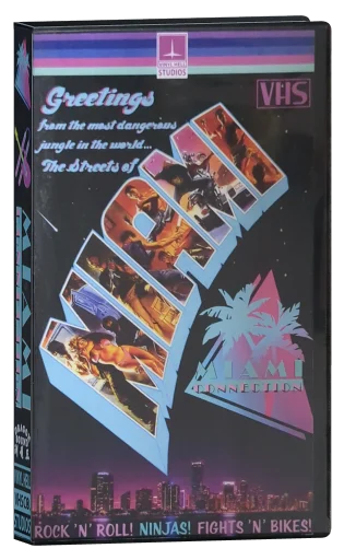 Miami Connection VHS cover