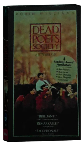 Dead Poets Society VHS, Touchstone Home Video