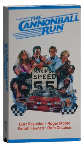 The Cannonball Run VHS, HBO Video