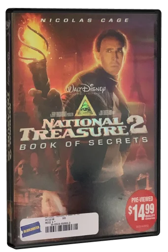 National Treasure: Book of Secrets DVD, Walt Disney Pictures